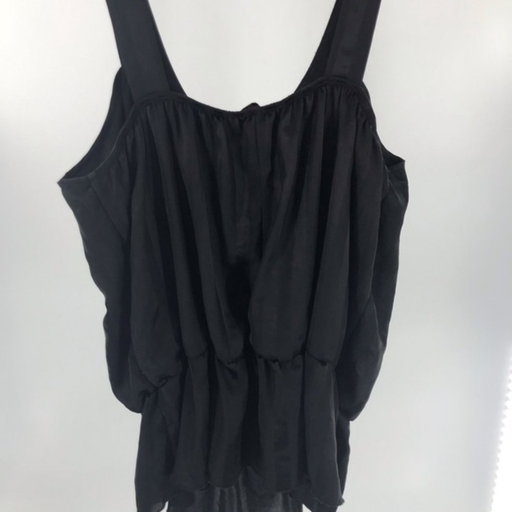 MXM Studded Collar Sleeveless Satin Blouse Plus 22 - Picture 6 of 6